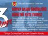 TGC’DEN “GAZETECİYE VE HABERE ÖZGÜRLÜK” ÇAĞRISI