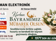ALİ OSMAN ERSÖZ KURBAN BAYRAMINI KUTLADI