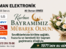 ALİ OSMAN ERSÖZ KURBAN BAYRAMINI KUTLADI