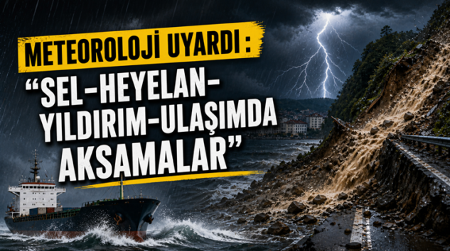 “SEL-HEYELAN–YILDIRIM-ULAŞIMDA AKSAMALAR!”