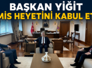 MUTLU VE ARSLANBUĞA’DAN DANIŞTAY BAŞKANI YİĞİT’E ZİYARET