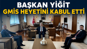 MUTLU VE ARSLANBUĞA’DAN DANIŞTAY BAŞKANI YİĞİT’E ZİYARET