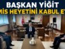 MUTLU VE ARSLANBUĞA’DAN DANIŞTAY BAŞKANI YİĞİT’E ZİYARET