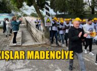 EDİRNE’DE ‘İŞTE MADENCİ İŞTE ZONGULDAK’ SLOGANLARI