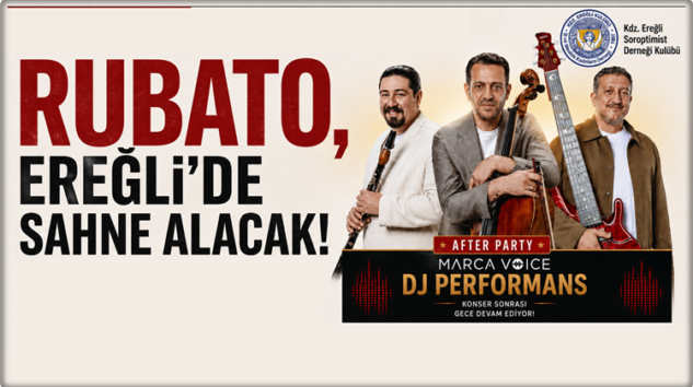 SOROPTİMİSTLER, RUBATO İLE MÜZİKSEVERLERİ BULUŞTURUYOR