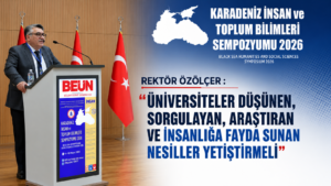 ÖNEMLİ SEMPOZYUM BAŞLADI…