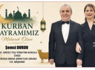 ŞEMSİ DURDU KURBAN BAYRAMINI KUTLADI