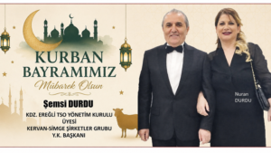 ŞEMSİ DURDU KURBAN BAYRAMINI KUTLADI