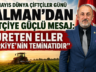 TOPRAĞA ALIN TERİYLE EMEK VEREN ÜRETİCİLERİ KUTLADI