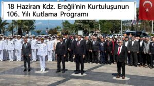 KDZ. EREĞLİ’NİN KURTULUŞU TÖRENLERLE KUTLANIYOR