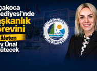 ALEV ÜNAL, AKÇAKOCA BELEDİYE BAŞKAN VEKİLİ SEÇİLDİ