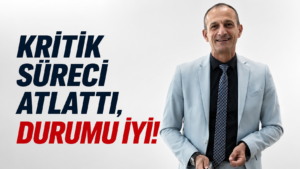 CANER ÖZÇEP’TEN İYİ HABER VAR!