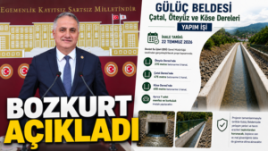 GÜLÜÇ’TE TAŞKIN RİSKİNİ AZALTACAK PROJE İHALE AŞAMASINDA
