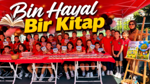MİNİK YAZARLAR ‘YEŞİL VATAN’ TEMALI KİTAPLARINI TANITTI