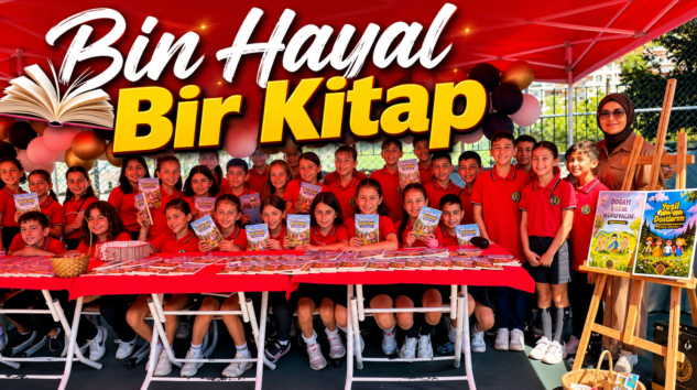 MİNİK YAZARLAR ‘YEŞİL VATAN’ TEMALI KİTAPLARINI TANITTI