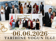 EREĞLİ’DE BİR GÜNDE 38 NİKAH!