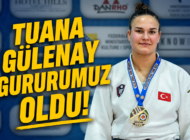 BEUN’LU MİLLÎ JUDOCU GÜLENAY’DAN AVRUPA’DA ALTIN ZAFER