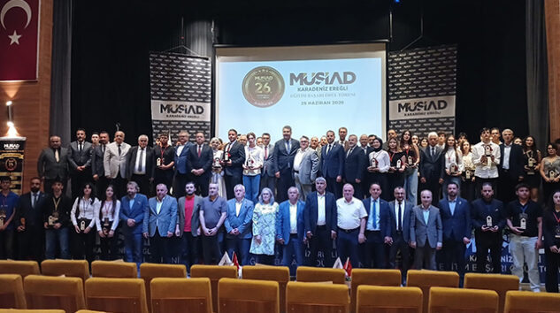 MÜSİAD KDZ. EREĞLİ ŞUBESİ EĞİTİMDE BAŞARIYI ÖDÜLLENDİRDİ