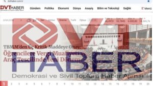 DVT HABER AJANSI YAYIN HAYATINA BAŞLADI