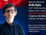 ERFEN’Lİ ARDA AYAN’DAN TÜBİTAK’TA ÖNEMLİ BAŞARI!