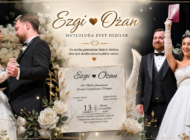 EZGİ İLE OZAN’IN EN MUTLU GÜNÜ