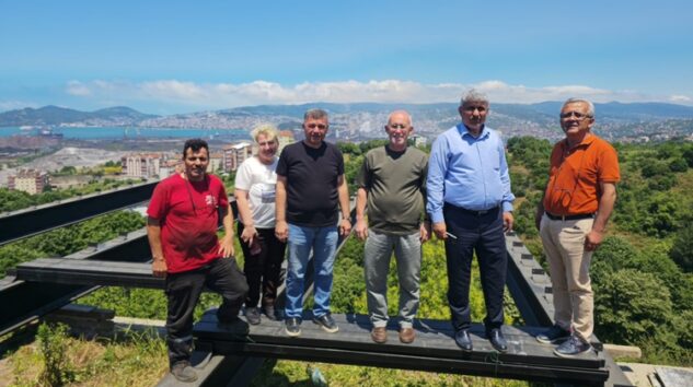 GÜLÜÇ MİLLET BAHÇESİ SEYİR TERASI PROJESİ İLERLİYOR