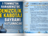 DENİZCİLİK VE KABOTAJ BAYRAMI ETKİNLİKLERİ…