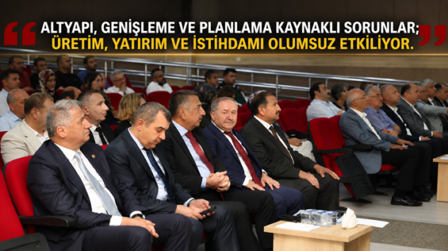 KELEŞ, EREĞLİ’NİN SANAYİ ALANI SORUNLARINA DİKKAT ÇEKTİ!