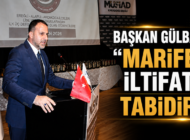 GÜLBAY, EĞİTİM BAŞARI ÖDÜL TÖRENİNİ DEĞERLENDİRDİ