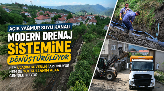 BELEDİYE, ÖREN YOLUNU GÜVENLİ VE KONFORLU HALE GETİRİYOR