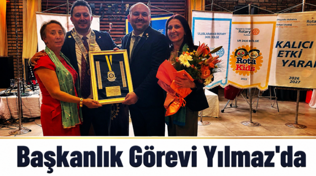 KDZ. EREĞLİ ROTARY KULÜBÜ’NDE GÖREV DEĞİŞİMİ