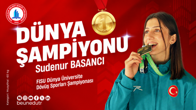 BEUN ÖĞRENCİSİ SUDE NAZ’A ŞAMPİYONLUK YAKIŞIYOR