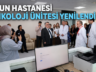 HASTALAR DAHA KONFORLU ORTAMDA TEDAVİ GÖRECEK