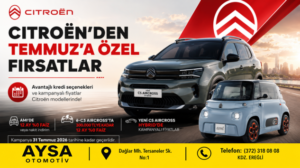 AYSA CITROËN’DEN TEMMUZ’A ÖZEL CAZİP KAMPANYALAR