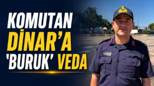 JANDARMA BİNBAŞI DİNAR, AMASYA’YA GİDİYOR