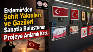 YER TBMM: ERDEMİR ‘SANATLA YAŞAM’I DESTEKLİYOR