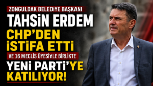 ERDEM “TARİHİ BİR SORUMLULUK” İFADELERİYLE AÇIKLADI