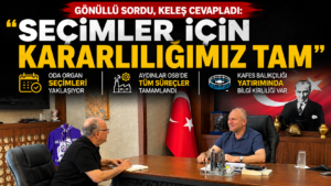 TSO BAŞKANI KELEŞ GELİŞMELERİ DEĞERLENDİRDİ
