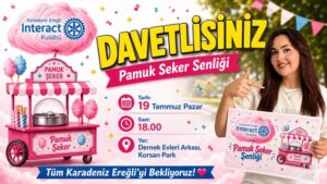 INTERACT KDZ. EREĞLİ’DEN “PAMUK ŞEKER ŞENLİĞİ”