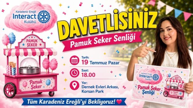INTERACT KDZ. EREĞLİ’DEN “PAMUK ŞEKER ŞENLİĞİ”