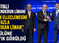 TOSYALI LİMANI’NIN YÜKSEK KAPASİTESİ ÖDÜL GETİRDİ!
