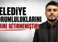 AK PARTİ İLÇE BAŞKANI ANDİÇ’TEN BELEDİYEYE TEPKİ