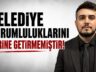 AK PARTİ İLÇE BAŞKANI ANDİÇ’TEN BELEDİYEYE TEPKİ