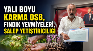 ZİRAAT ODASI BAŞKANI YALMAN GÖNÜLLÜ’YE KONUŞTU