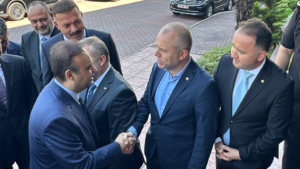 BAKAN KACIR’I KARŞILAYANLAR ARASINDA KELEŞ’TE VARDI