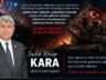 KARA: “BU MİLLET UNUTMAZ, BU VATAN BÖLÜNMEZ”