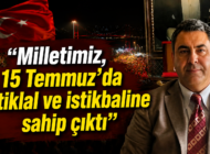KAYMAKAM YILMAZ’DAN ’15 TEMMUZ’ MESAJI