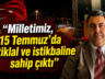KAYMAKAM YILMAZ’DAN ’15 TEMMUZ’ MESAJI