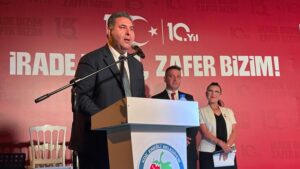 YILMAZ: “DEVLET VE MİLLET ÇELİK GİBİ KENETLENDİ”