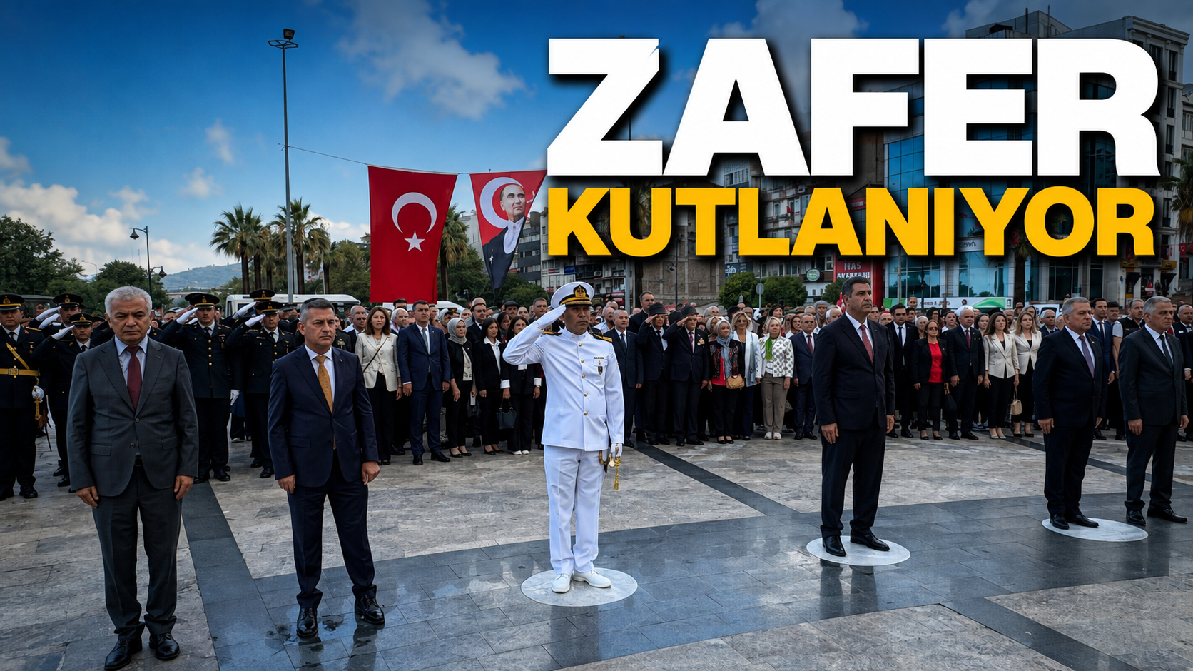 EREĞLİ’DE 30 AĞUSTOS ZAFER BAYRAMI KUTLAMALARI BAŞLADI